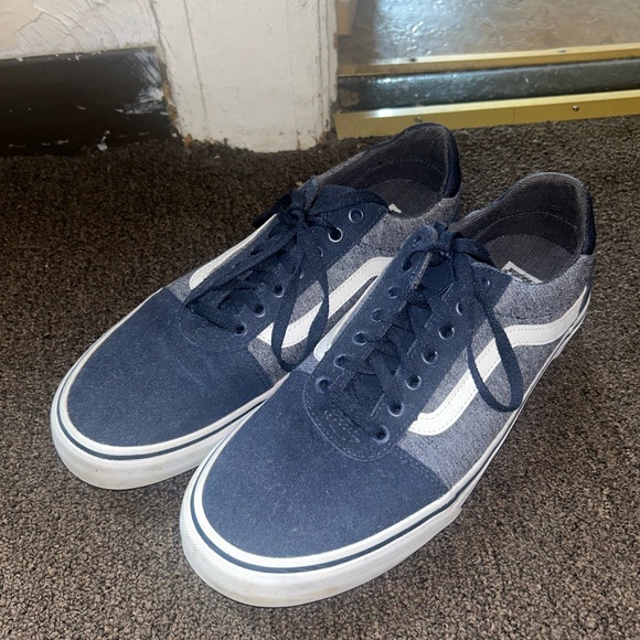 Vans men low top sneaker navy - Picture 1 of 4
